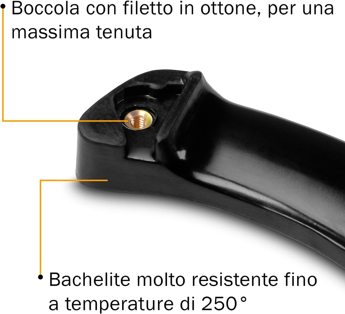 2 Manici Compatibili IMCO - viti incluse