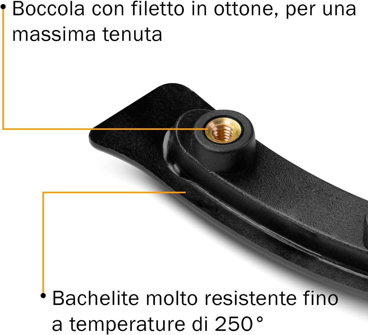 2 Manici Compatibili IMCO - viti incluse