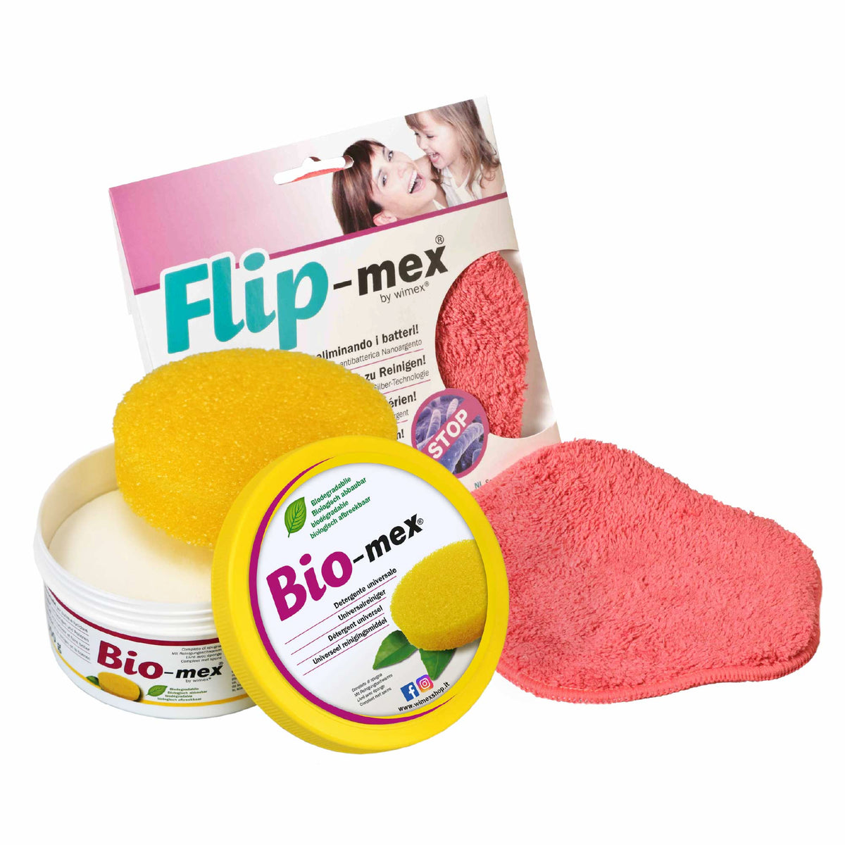 Bio-mex 300gr + Flip-mex Panno Spugna