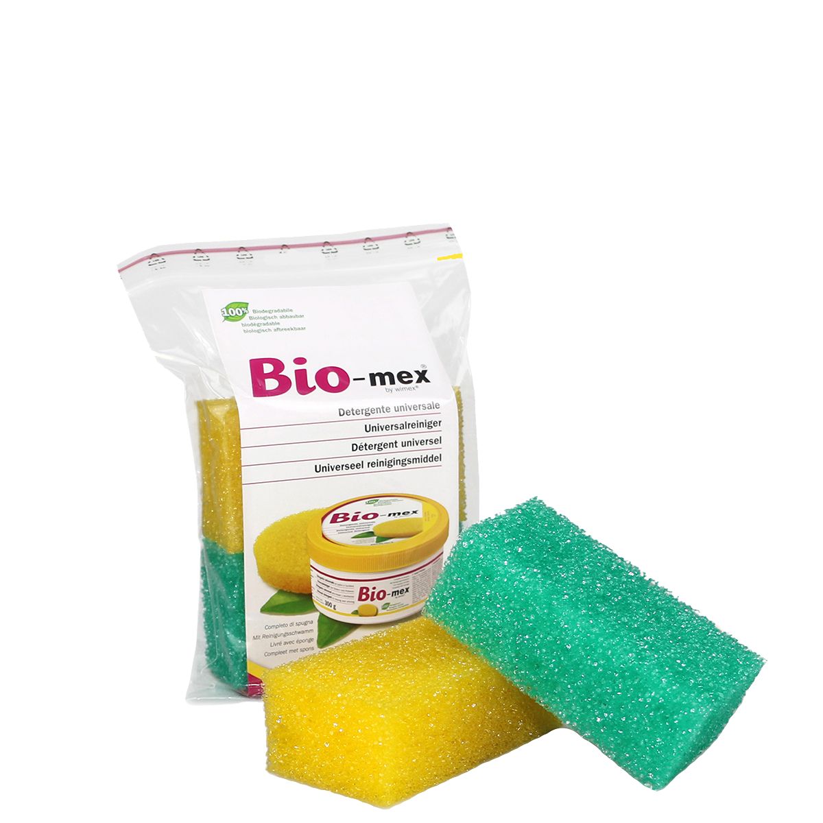 Coppia di spugne alveolate