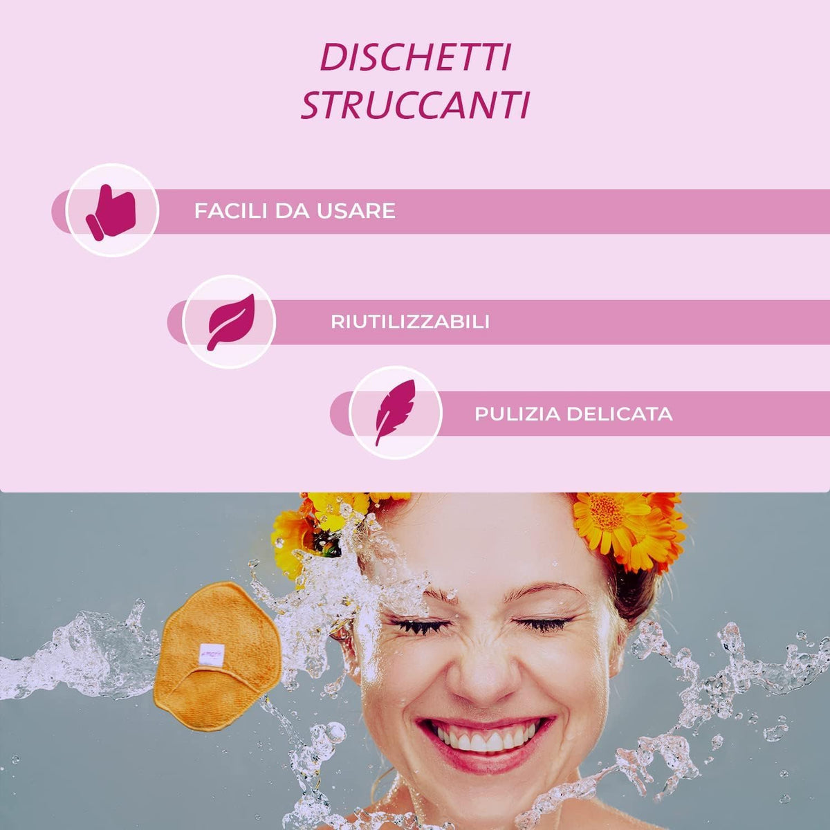 Dischetti Struccanti solo con Acqua - 7 unità