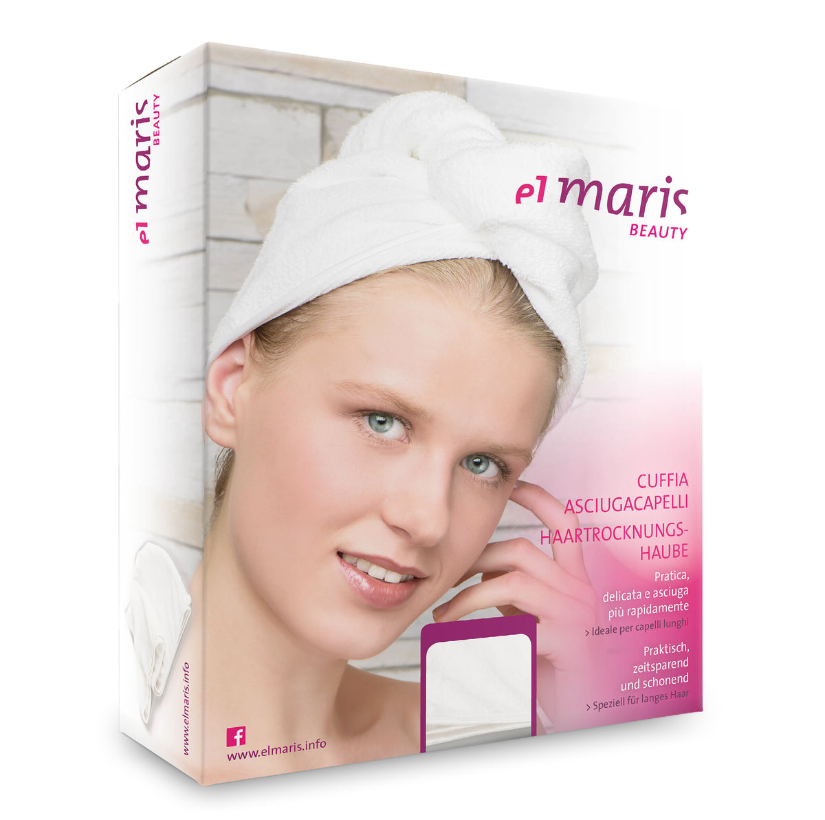 Turbante Asciugacapelli in Microfibra