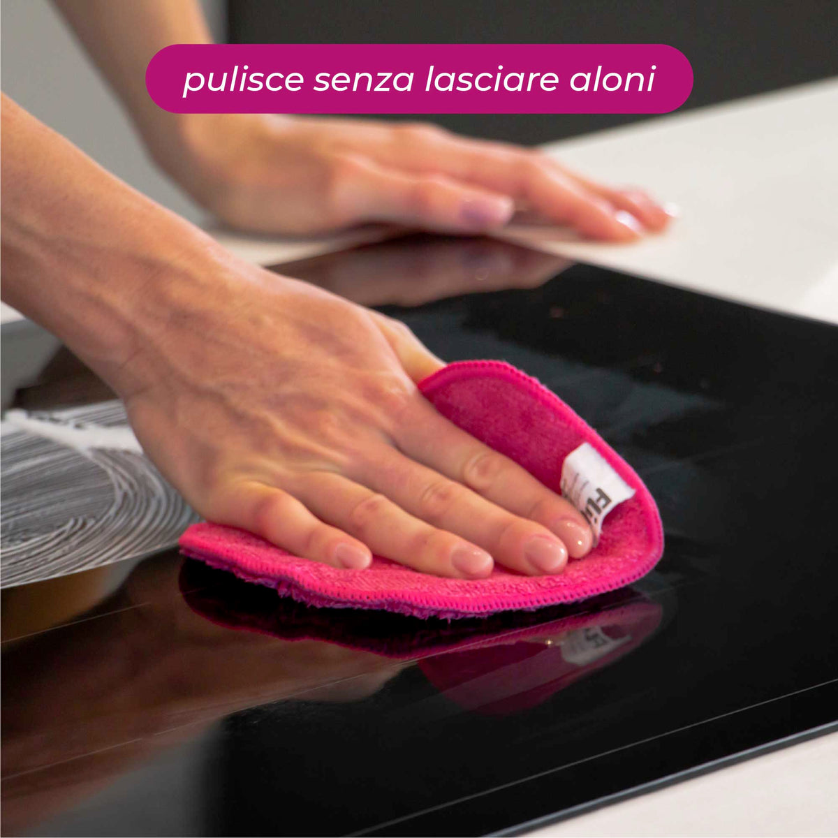 Panno spugna Flip-mex. Microfibra Antibatterica. 16x16 cm