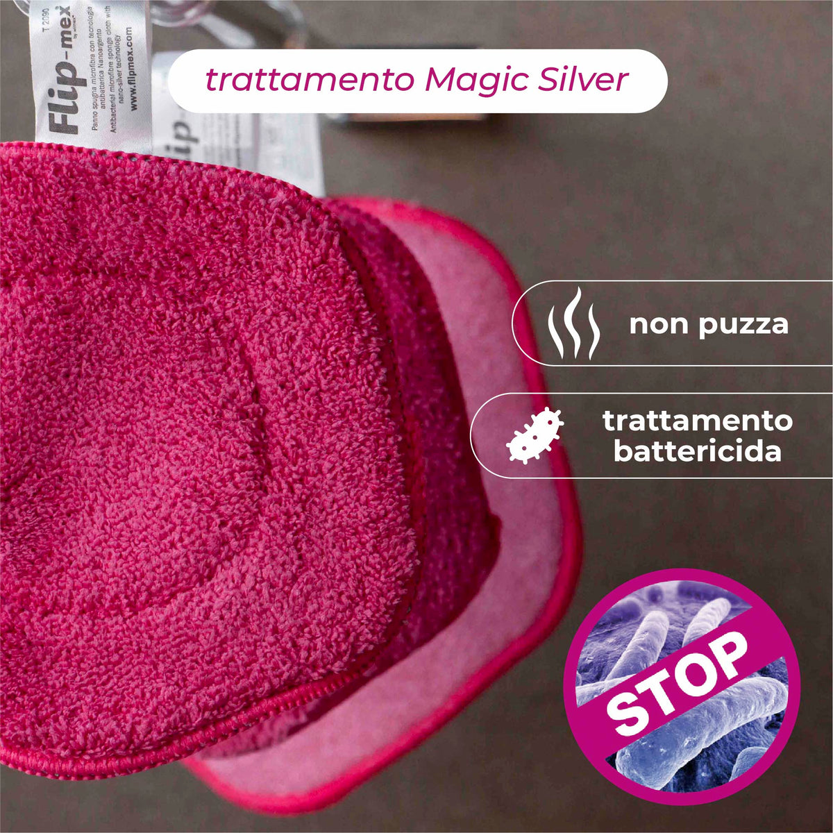 Bio-mex 300gr + Flip-mex Panno Spugna