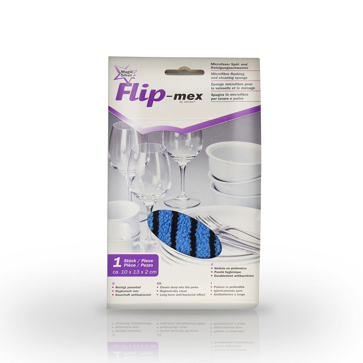 Spugna piatti in microfibra antibatterica