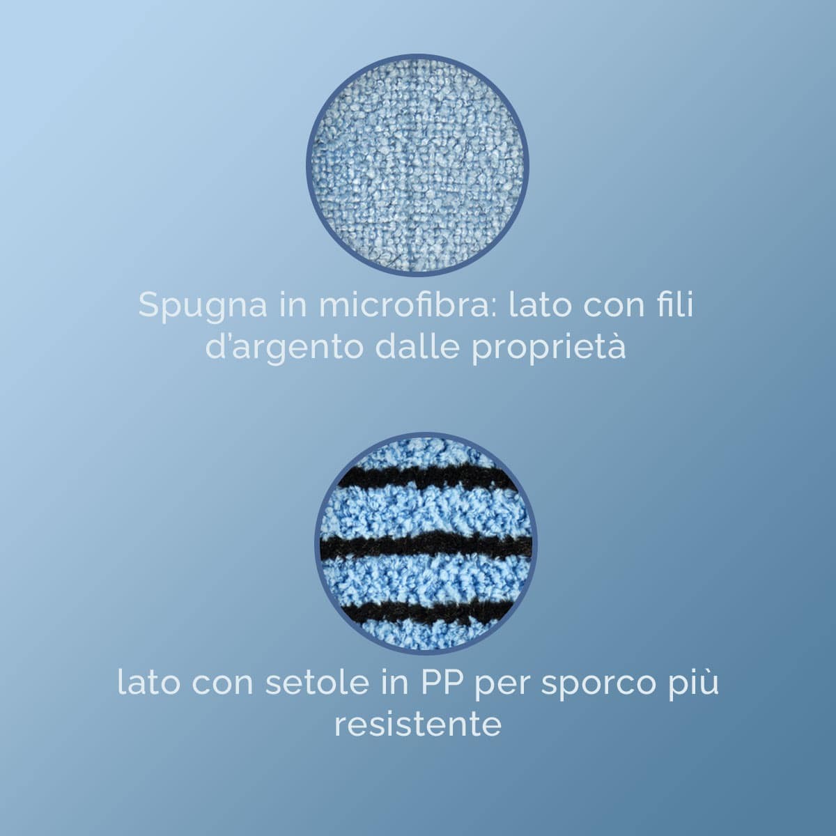 Spugna piatti in microfibra antibatterica