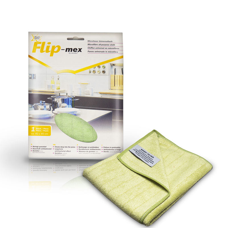 Panni in Microfibra Antibatterica con Tecnologia Magic Silver - 40x40 cm