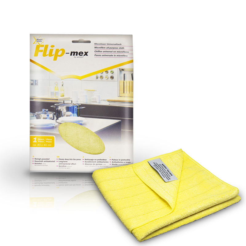 Panni in Microfibra Antibatterica con Tecnologia Magic Silver - 40x40 cm
