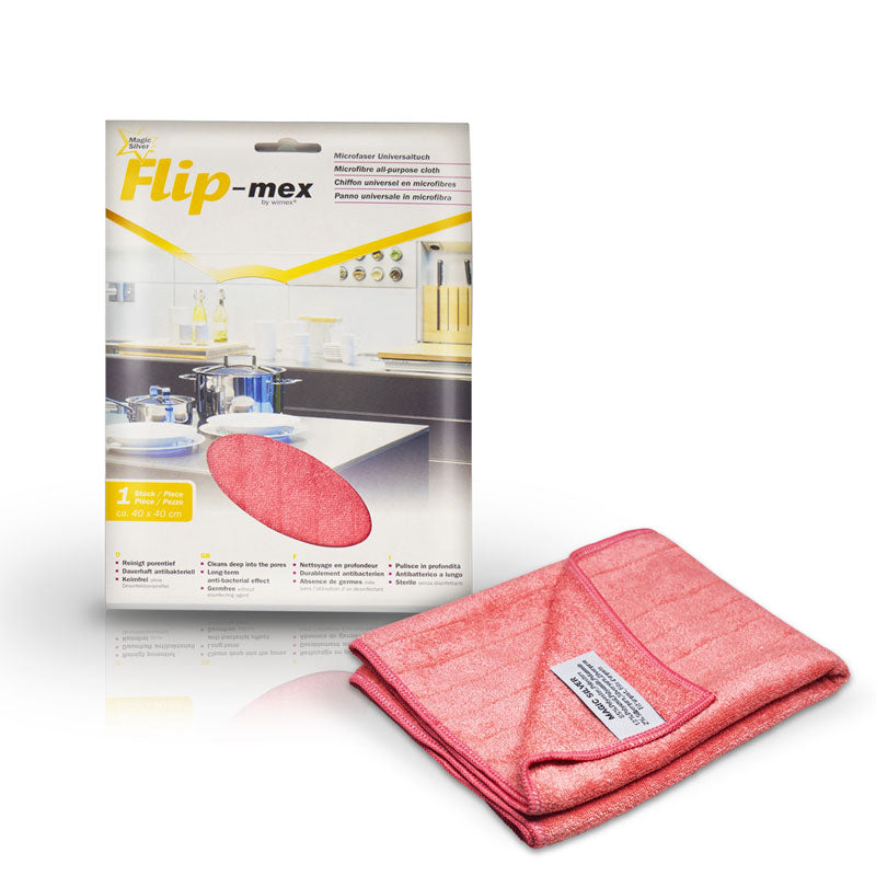 Panni in Microfibra Antibatterica con Tecnologia Magic Silver - 40x40 cm