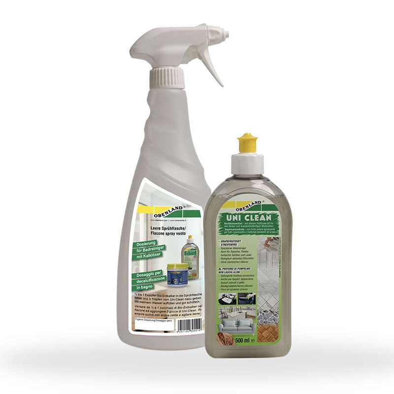 Uni-Clean detergente universale concentrato 500 ml - Con spruzzino