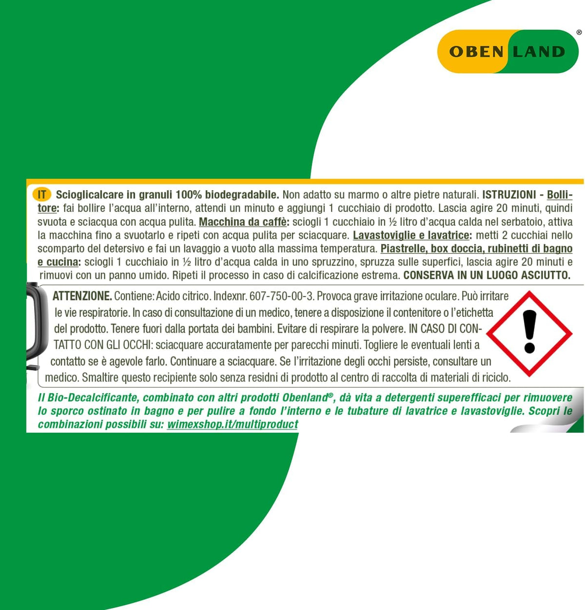 BIO-Decalcificante 500 gr