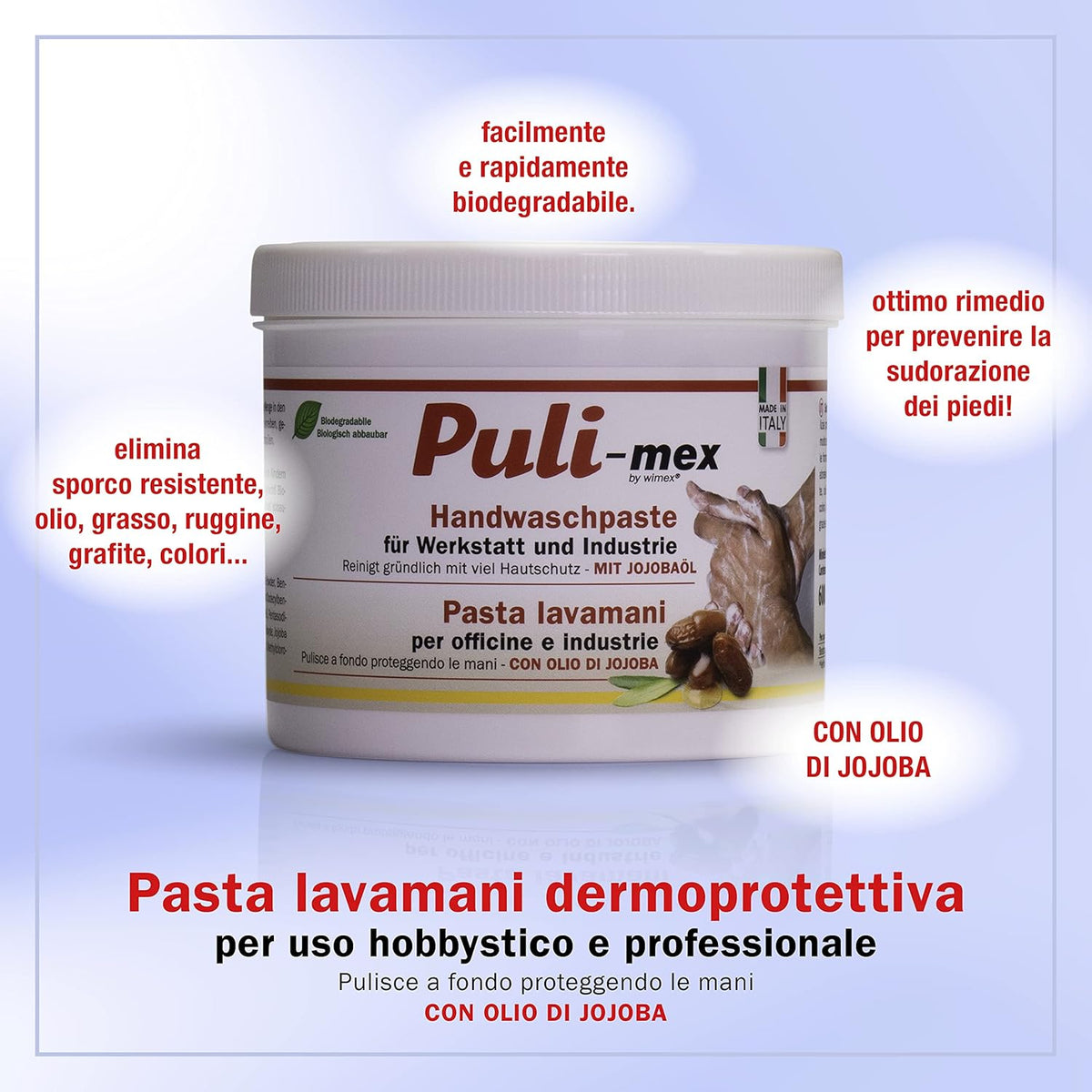 Puli-mex pasta lavamani 600ml
