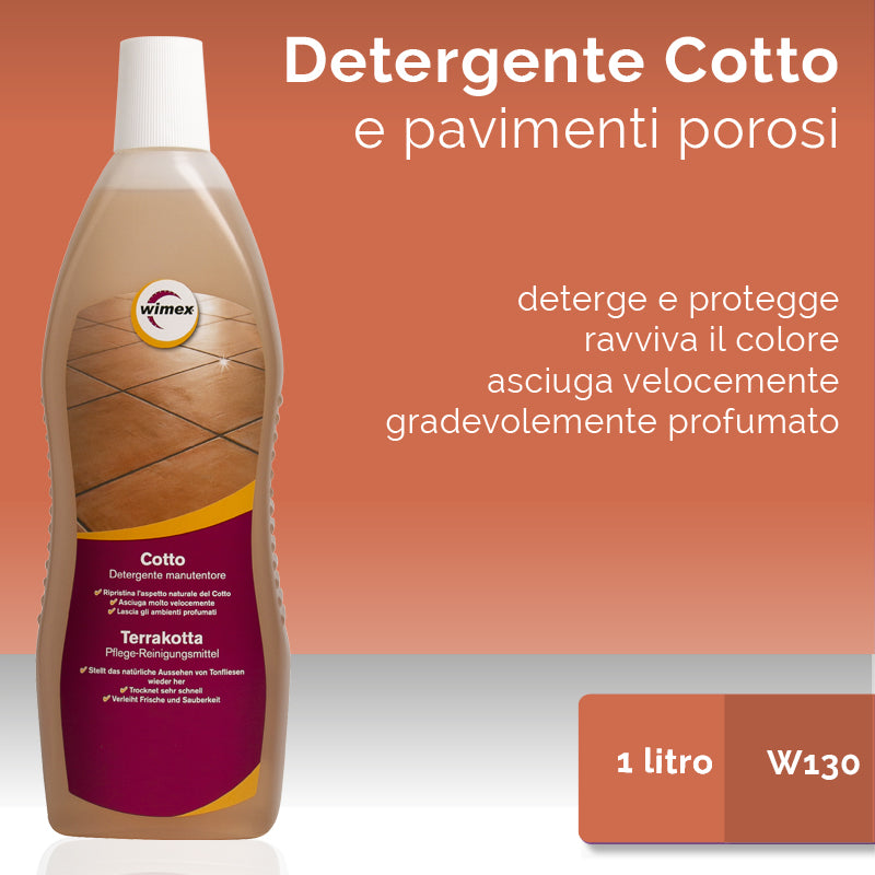 Detersivo pavimenti in cotto. 1 litro