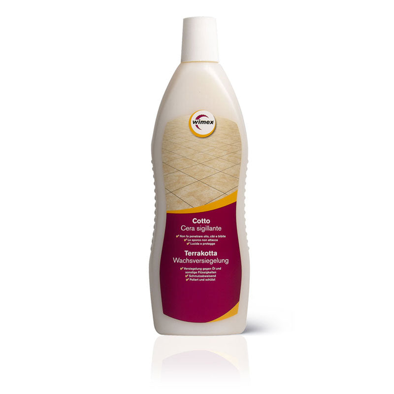 Cera sigillante per cotto - 1 litro. Protegge da sporco e macchie
