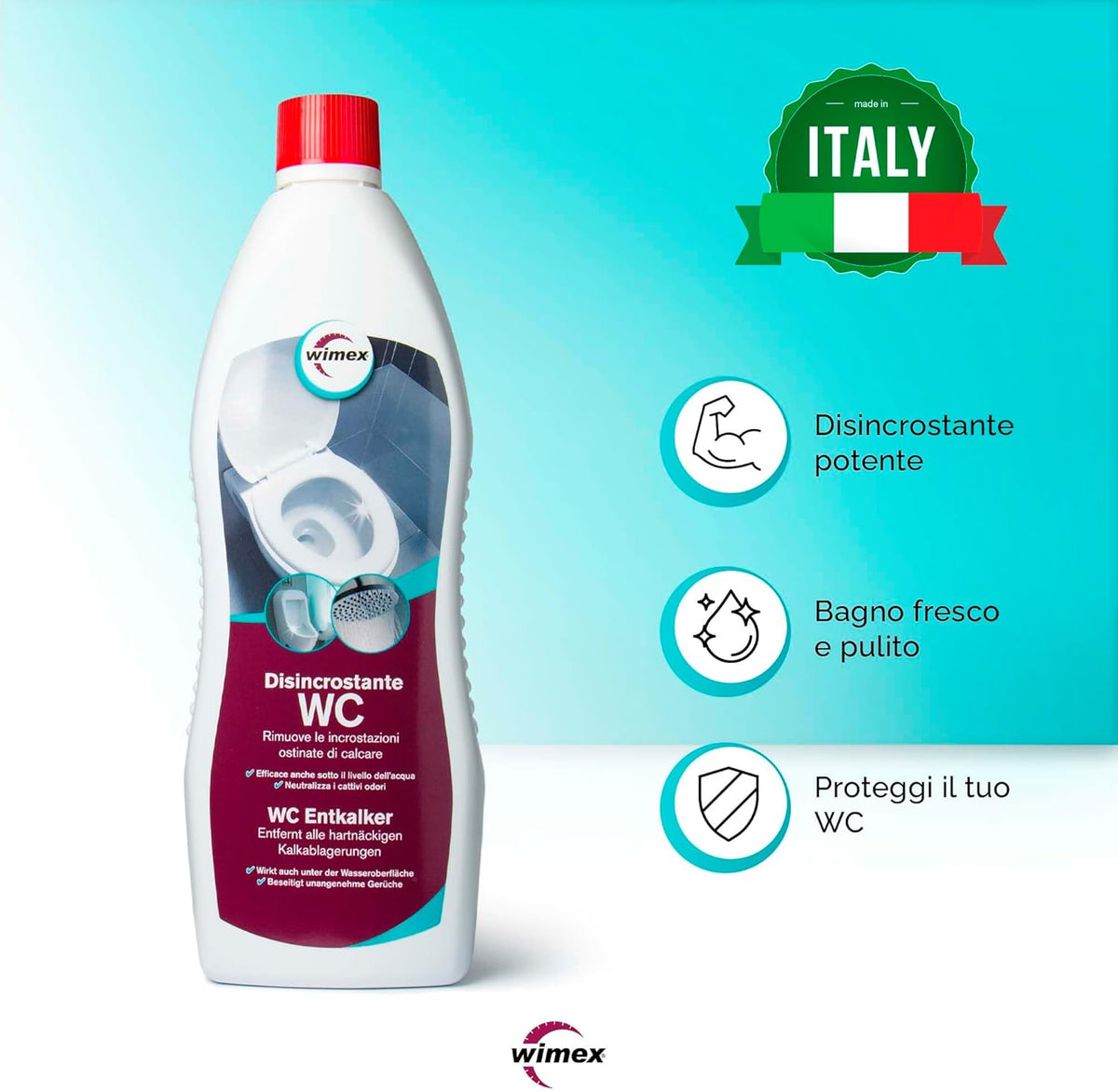 Disincrostante WC. Pulisce e igienizza - 1 litro