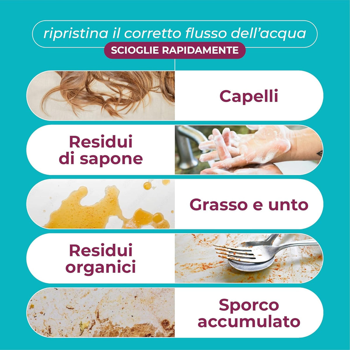 Disotturante ad azione rapida. 1 litro