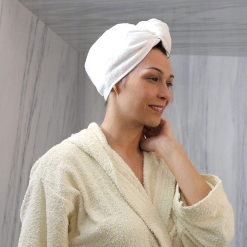Turbante Asciugacapelli in Microfibra